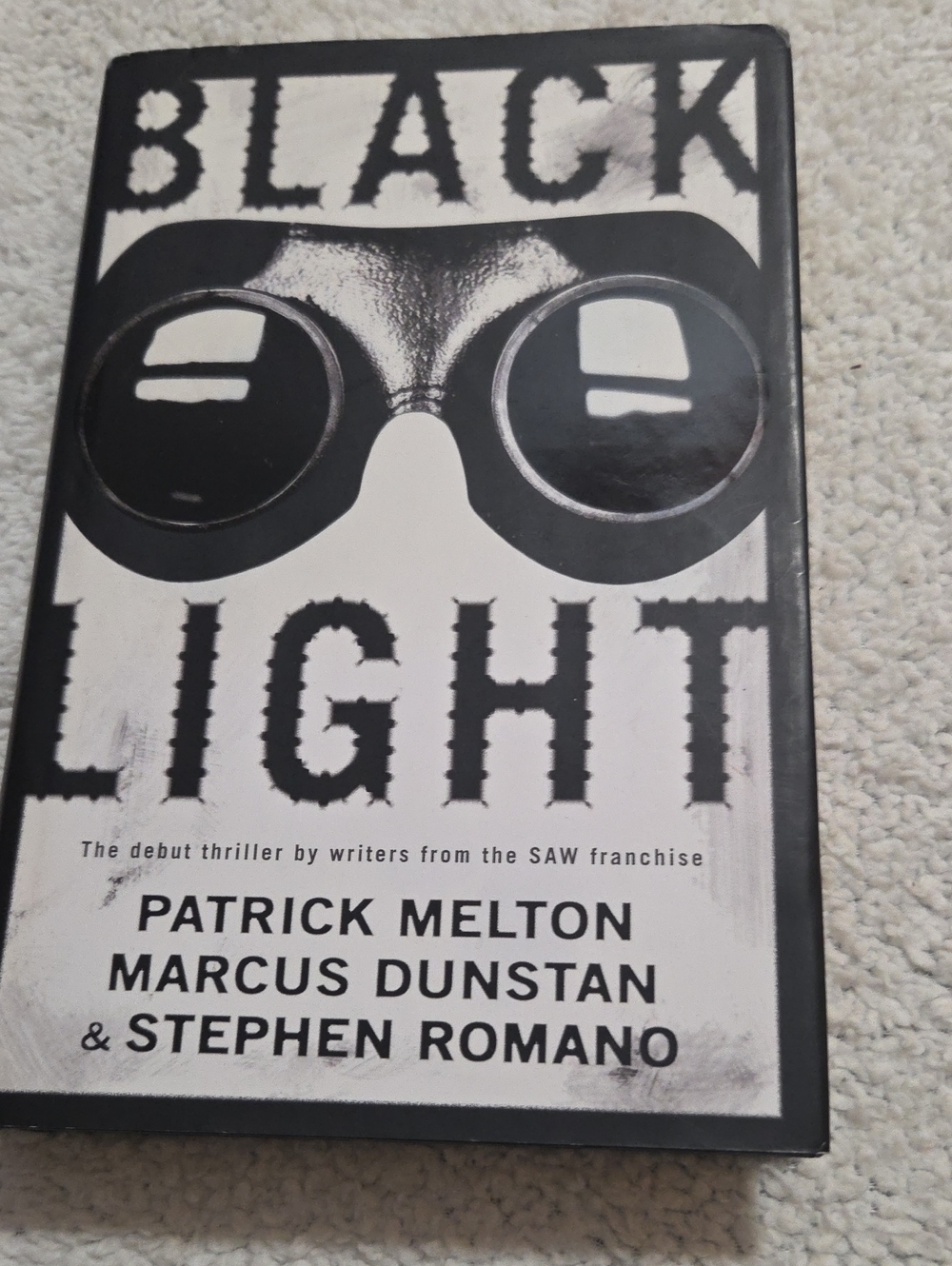 BLACKLIGHT HARDCOVER BOOK